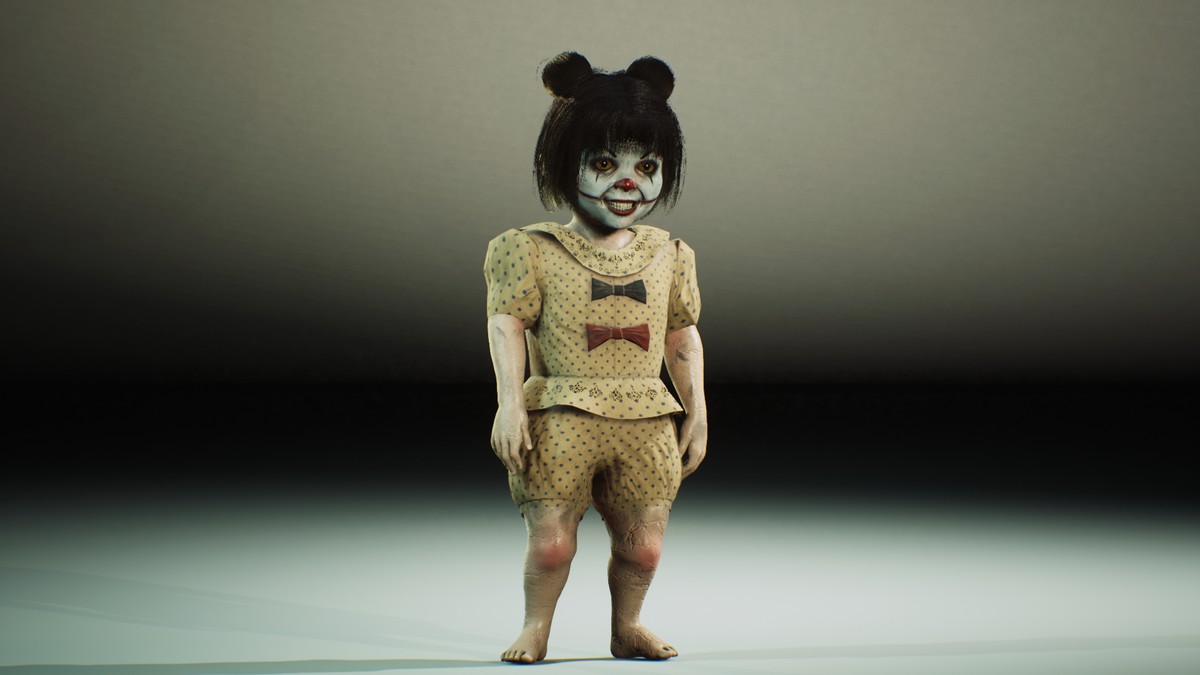Scary doll