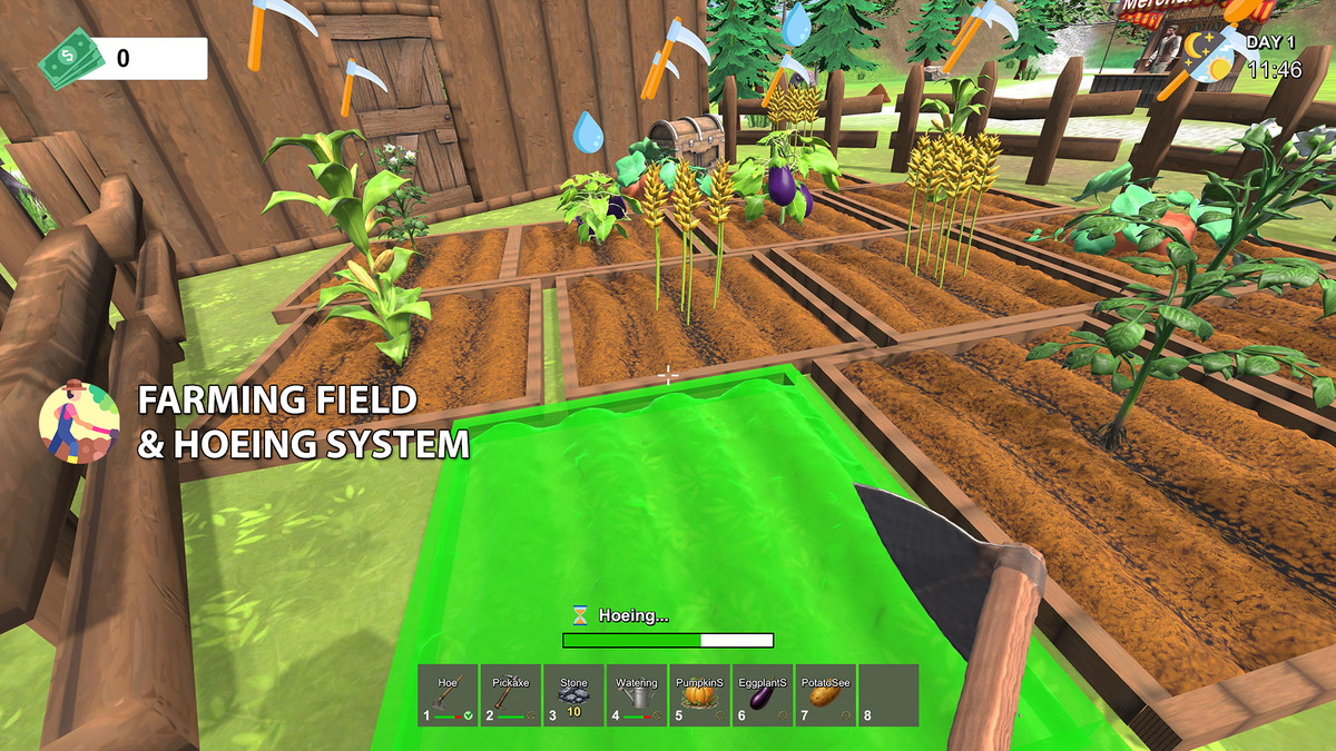 Ultimate Farming, Harvesting and Crop Game System – PC & Mobile Ready