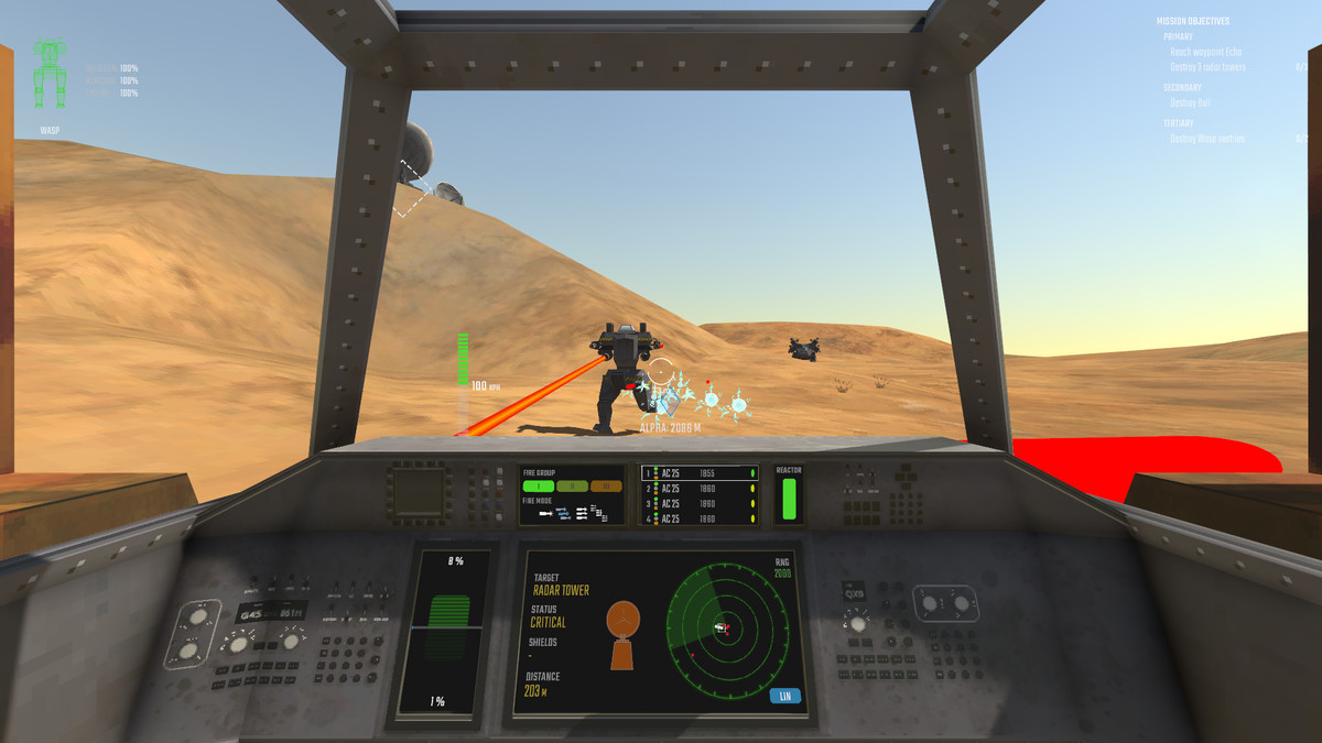 Retro Mech Simulator URP