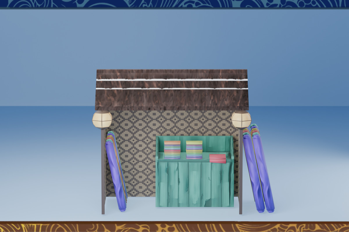 Paradise Jungle Market (3D)