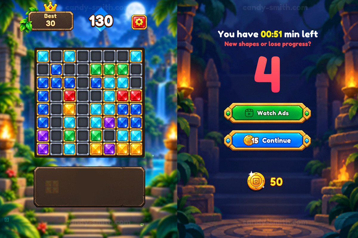 Block Puzzle: Jewel | 250 levels