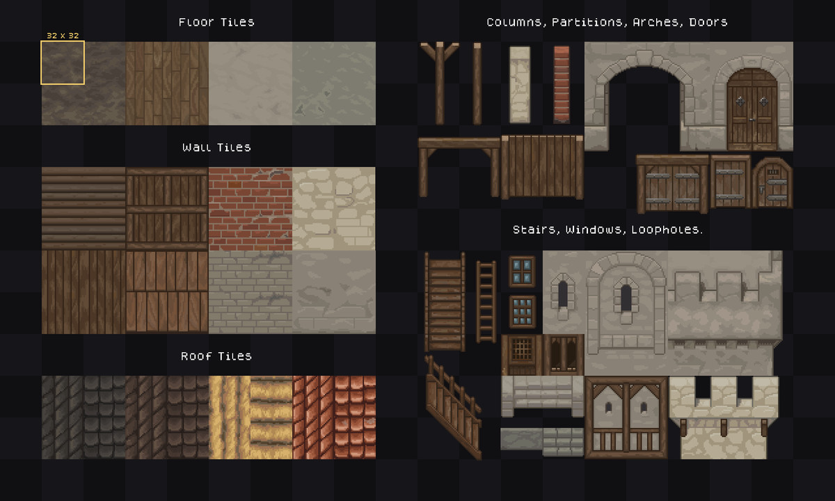 Pixel World - Modular Buildings