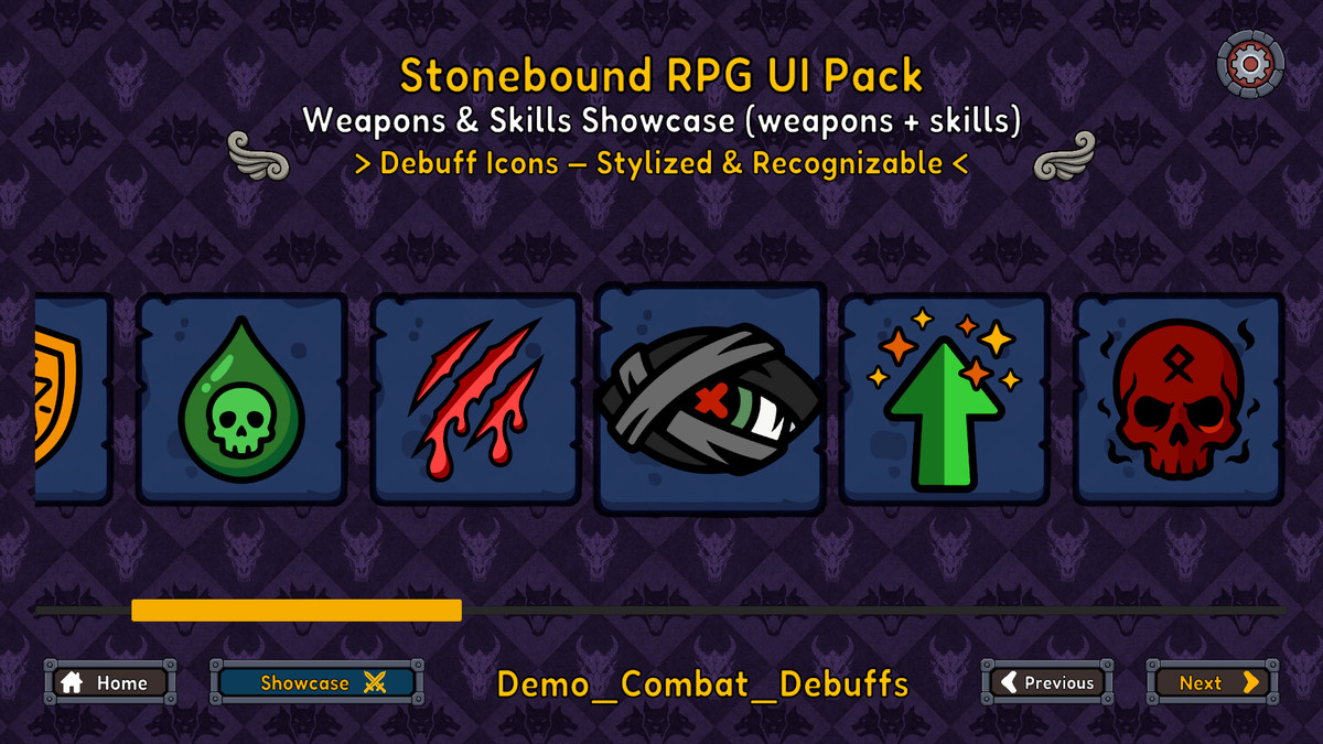 Stonebound RPG UI Pack