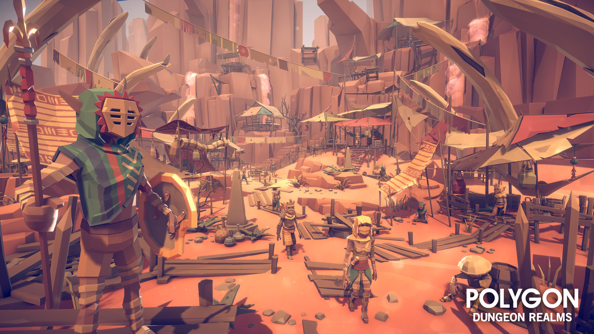 Value Bundle – POLYGON Dungeon Realms and Dwarven Dungeon Map