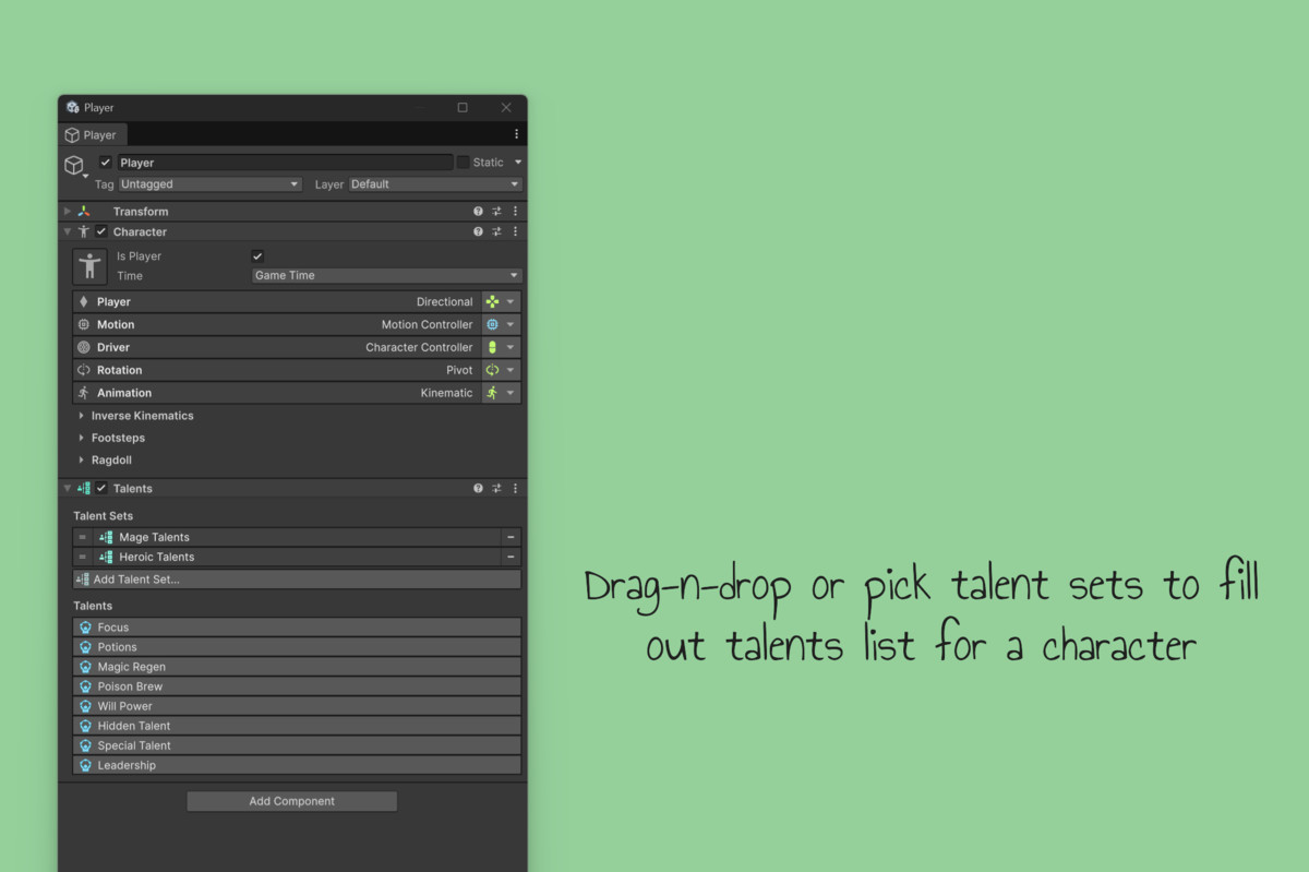 Talents | Game Creator 2
