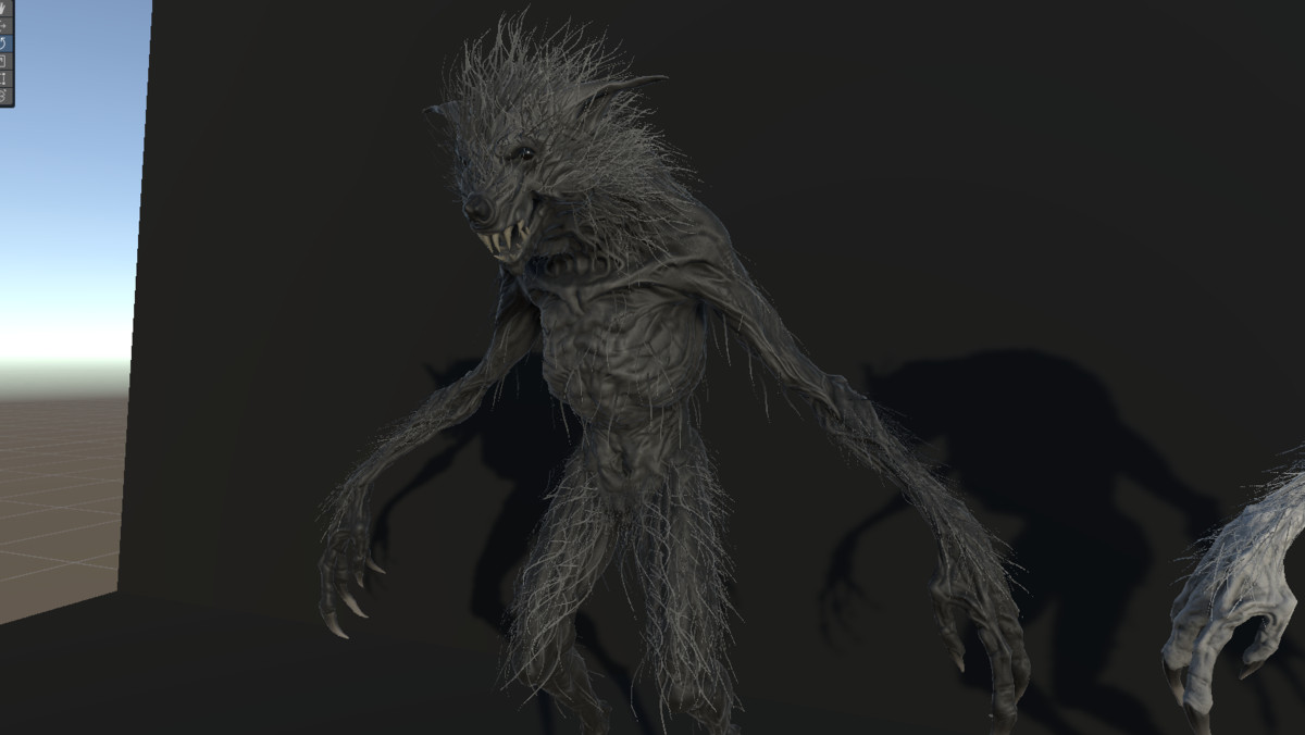 Feral Werewolf Monster