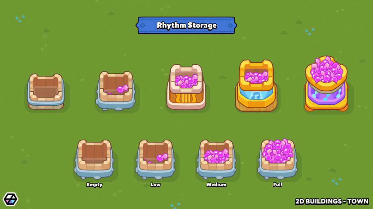 2D Buildings - Town