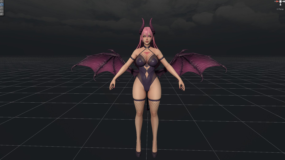 Vespira Succubus - Game Ready