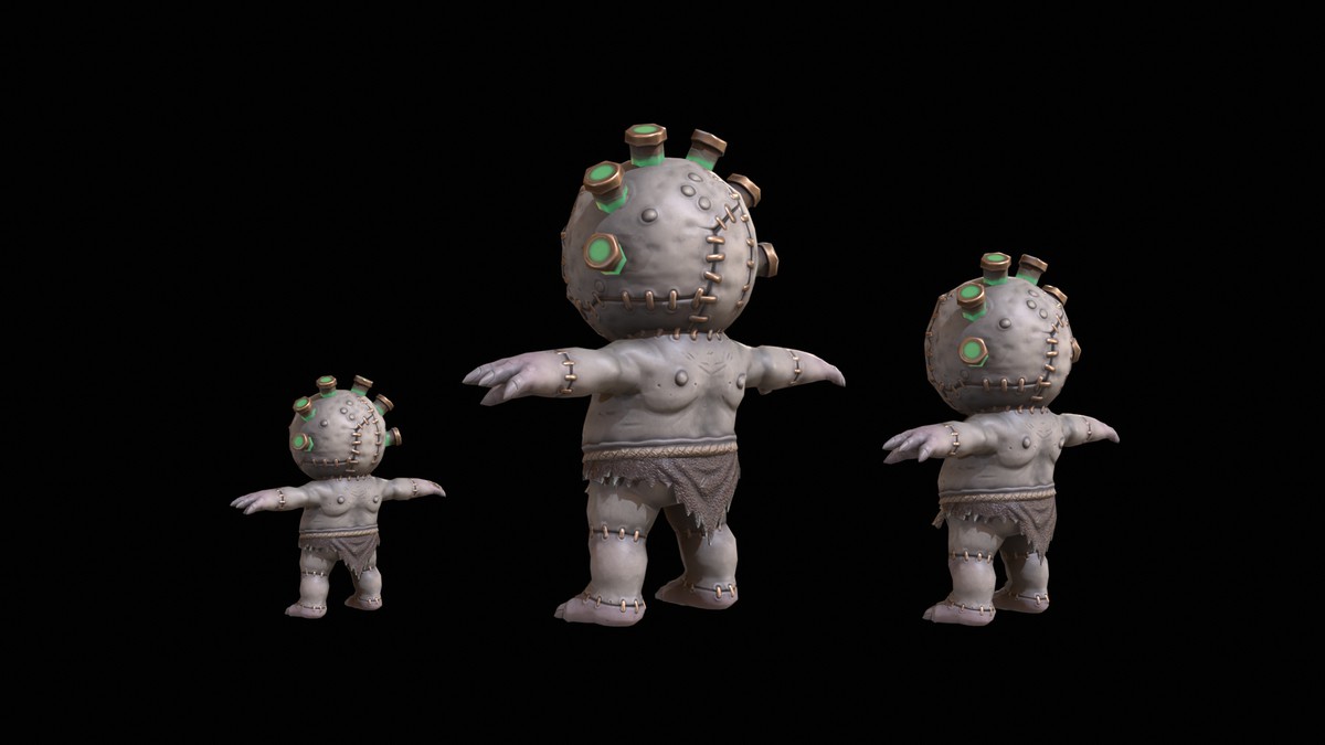 Chibi Necro Zombie Pups