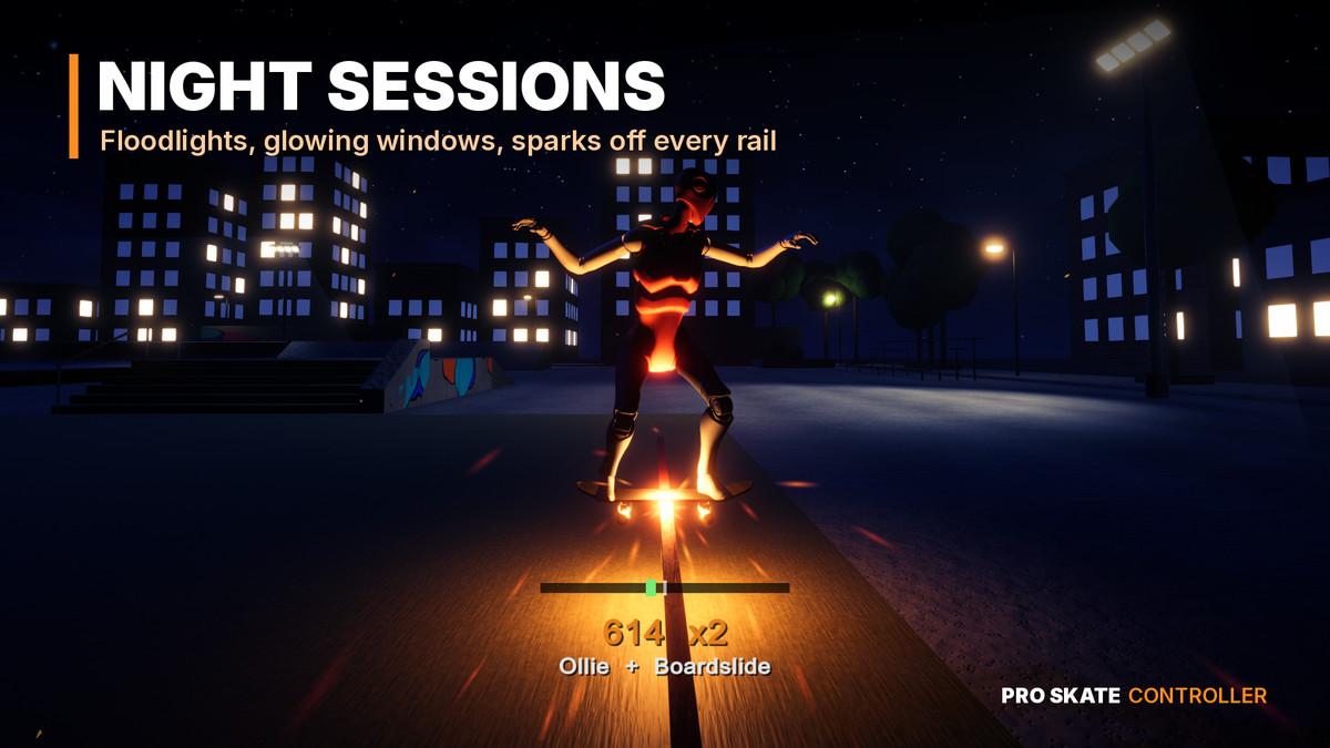 Pro Skate Controller: Physics Skateboarding Kit