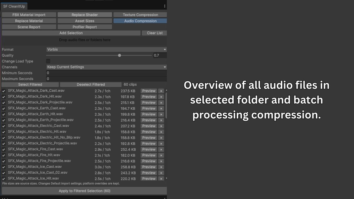 CLEAN IT UP - Workflow & Optimization Tools
