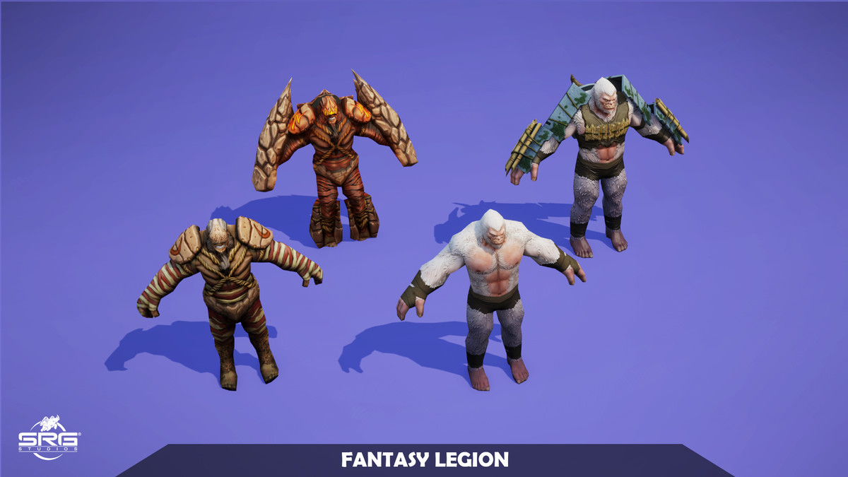 Ultra Legion - Sci Fi & Fantasy 3D Character Mega Pack