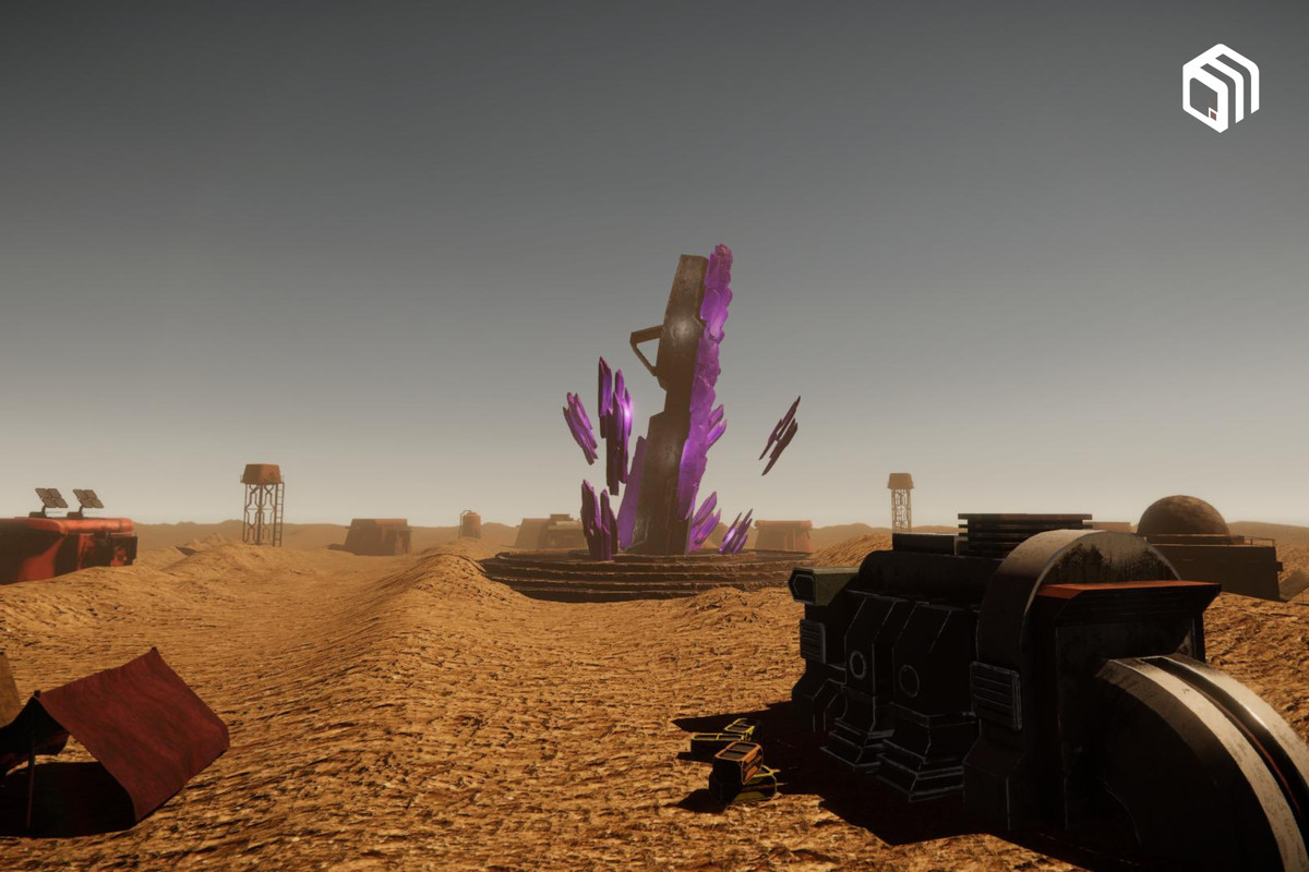 URP Desert Environment: Modular Outpost, Shelters, Props & VFX