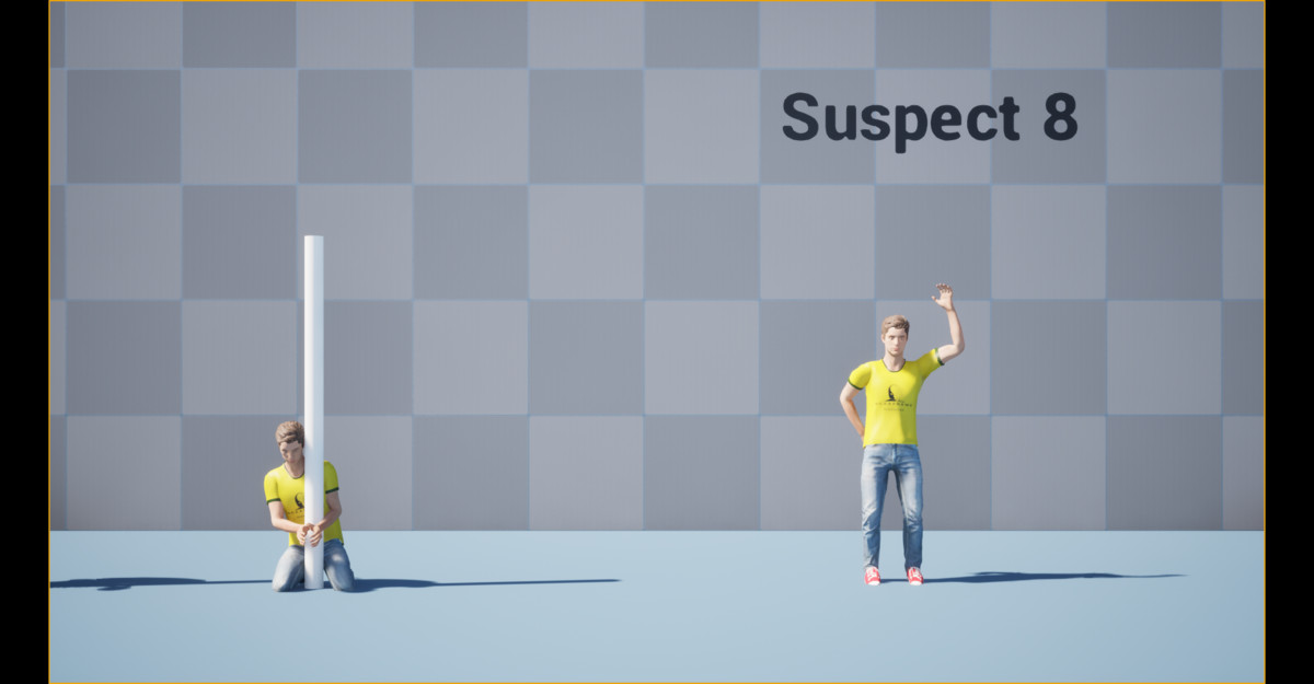 Crime Suspect Animation