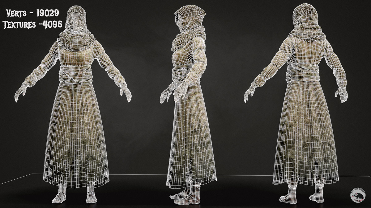 Plague Patient (Female Ver.)