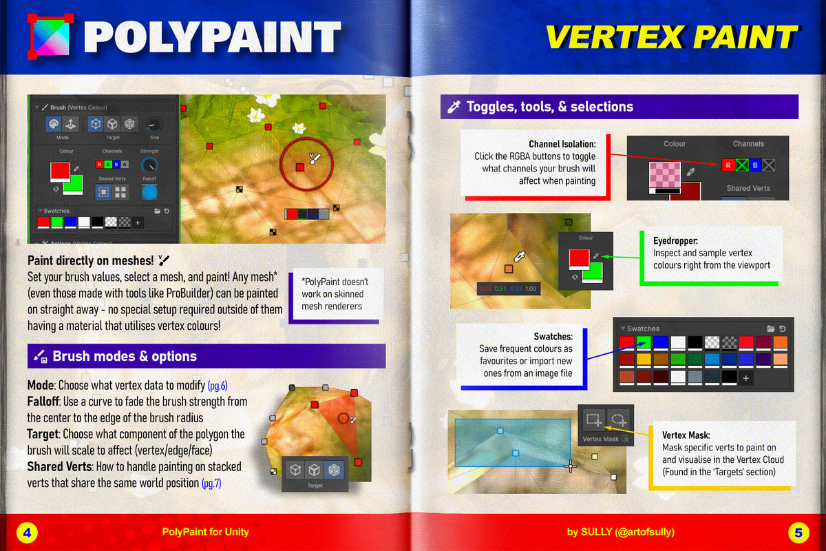 POLYPAINT - Vertex/Normal Painter