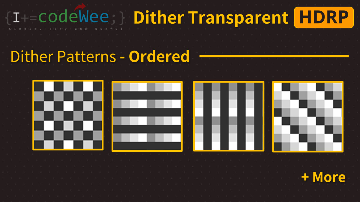 Dither Transparent Shader(HDRP)