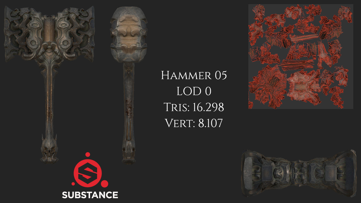 6 Massive Blacksmithing Hammers