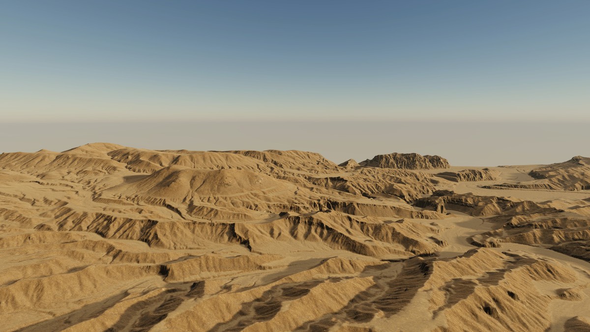 Mojave National Preserve Real-World Terrains 4K