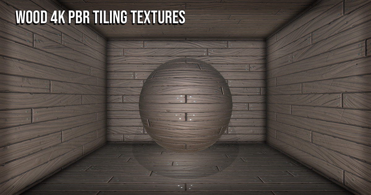 22 Wood 4K PBR Tiling Textures Collection