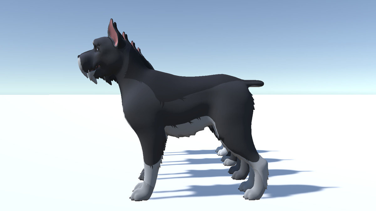 Cartoon Dog - Schnauzer