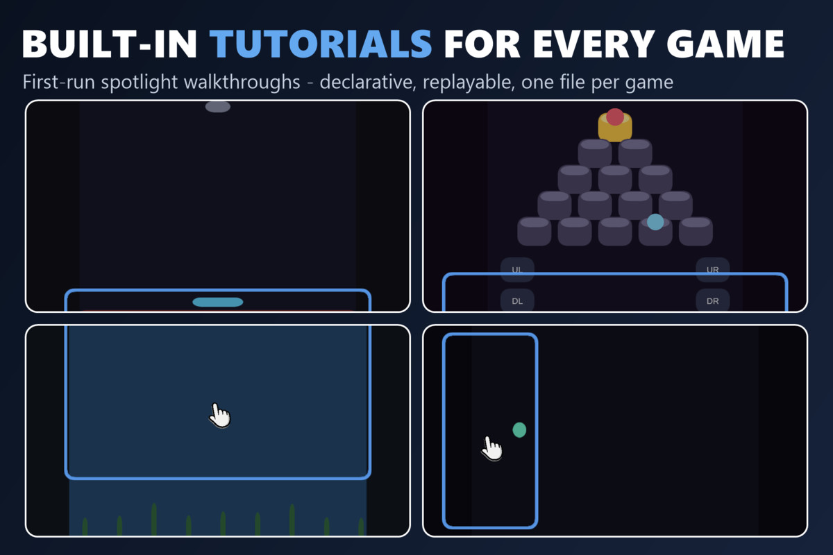 Mini Game Templates Arcade 3.0 - 10 Arcade Starters for Unity