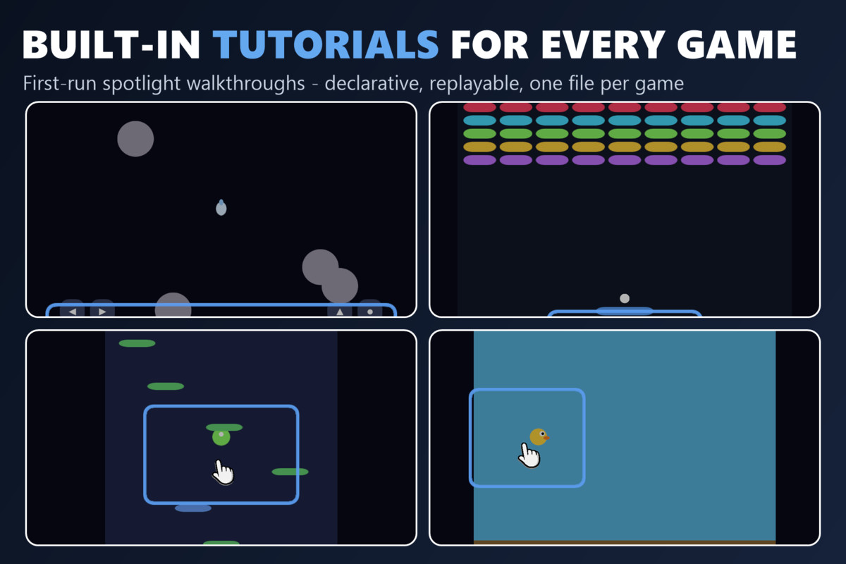 Mini Game Templates Arcade - 10 Arcade Starters for Unity