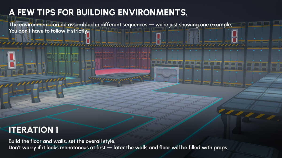 Sci-Fi Props - Low Poly 3D Models Pack