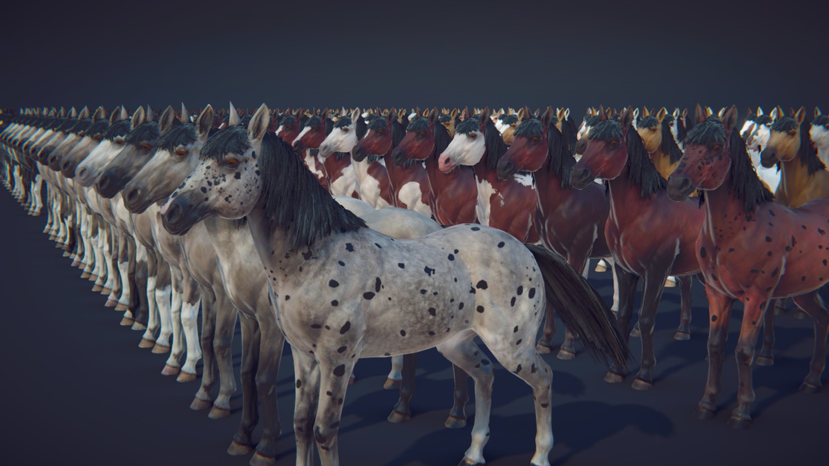 Horse Animset Pro 4 (140 Skin Add-on)