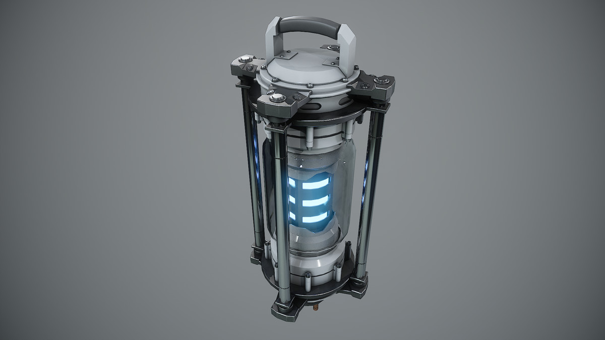 Futuristic Battery – Sci-Fi Power Source
