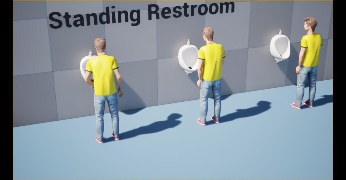Restroom Animation