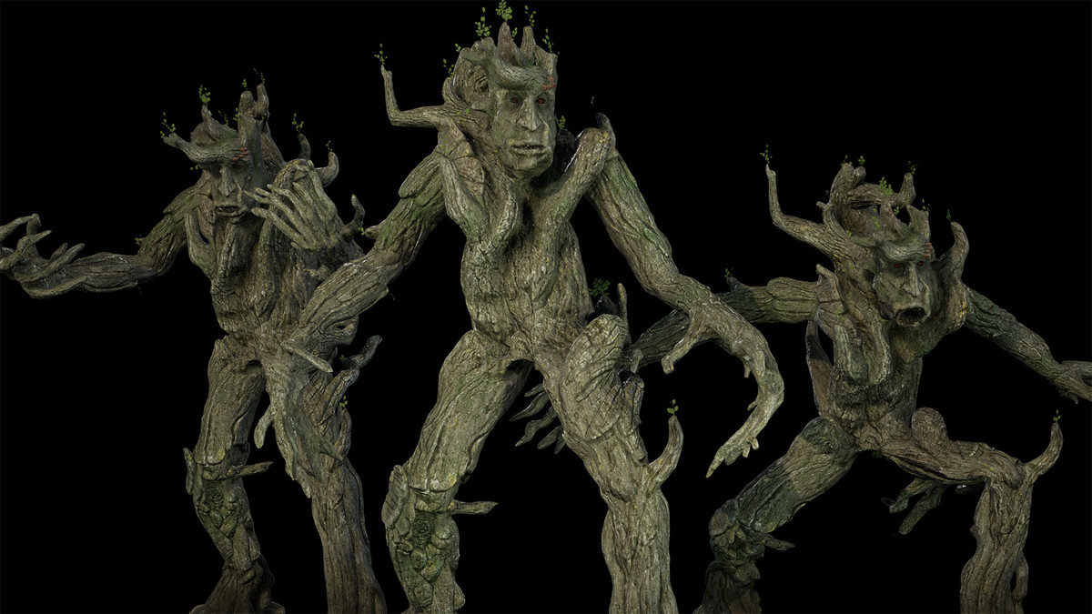 Pack of tree ents