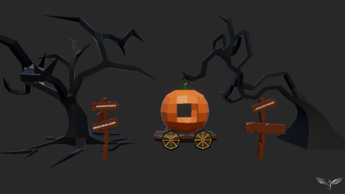 Low-Poly Halloween Ultimate Pack — 60+ Spooky Props