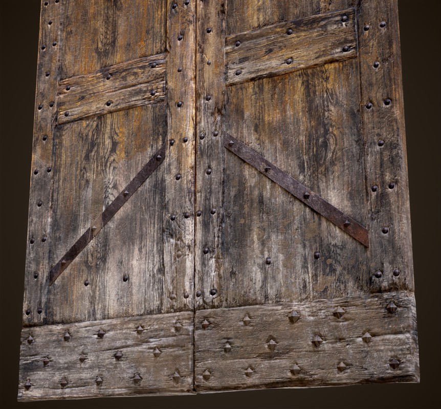 Five Old Doors