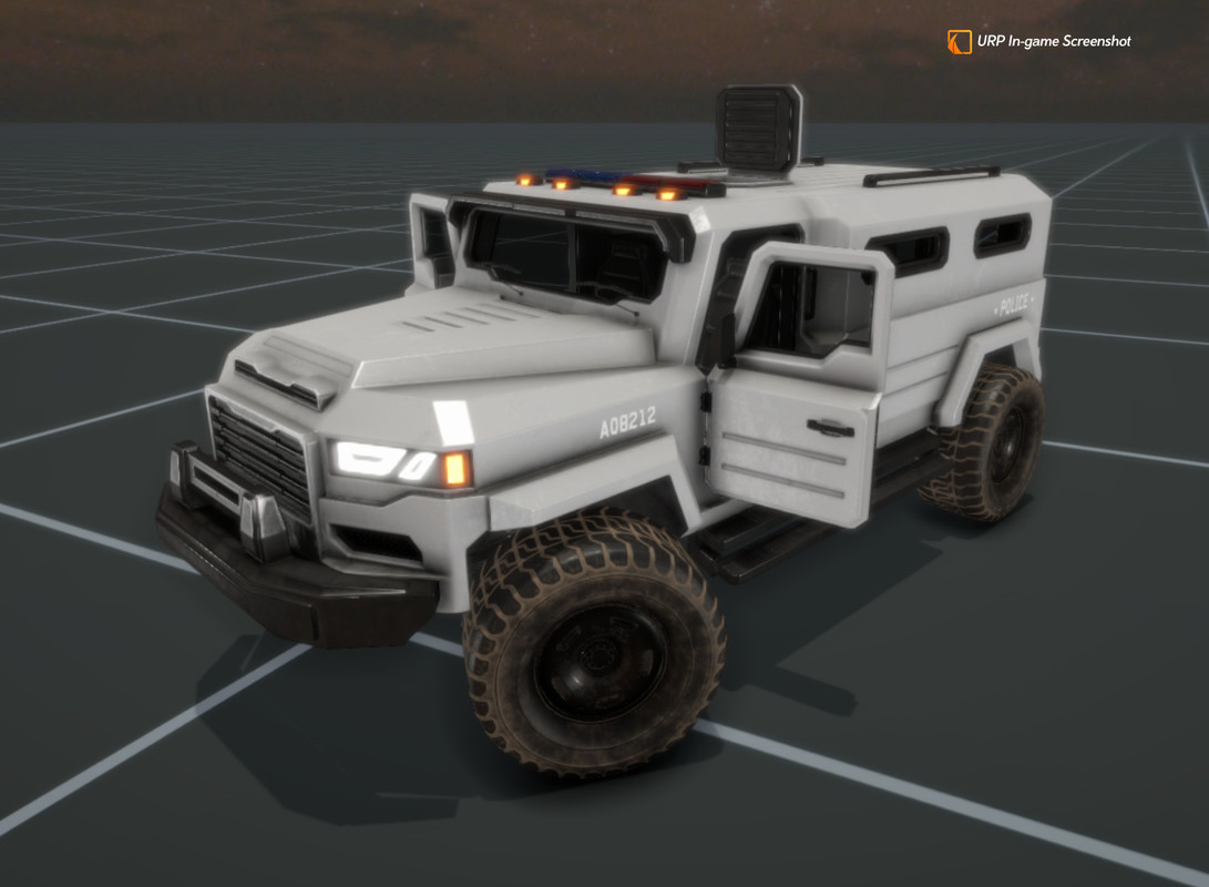 Armor Police Vehicle Physics (3 in 1 Bundle)