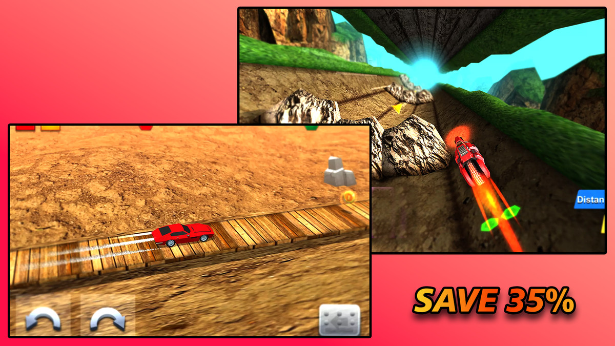 Racing & Vehicle Bundle 3D (5 Games)
