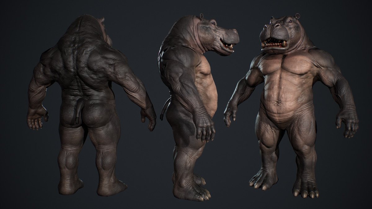 Hippo Humanoid