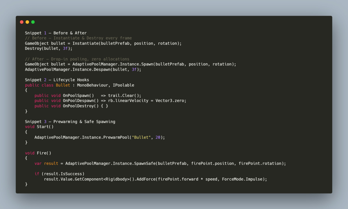 Adaptive Object Pool