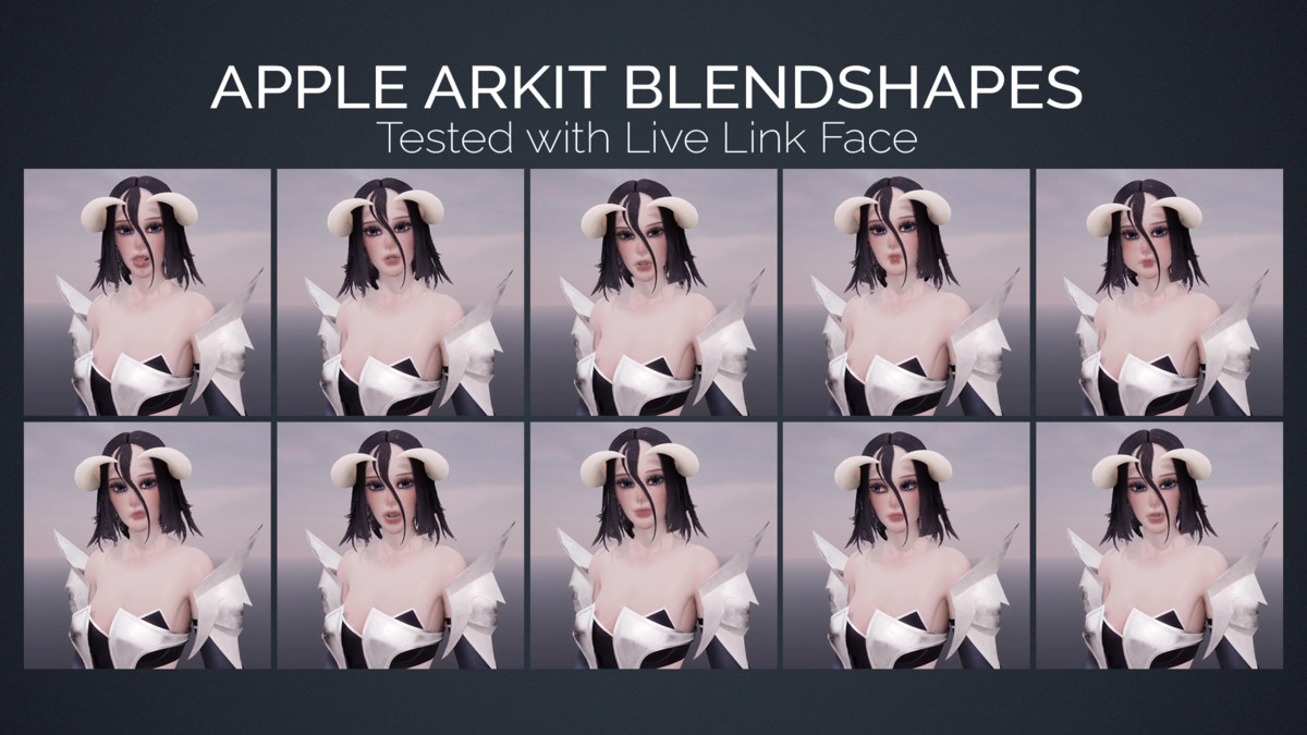 Dark Fantasy Female Modular Characters Pack