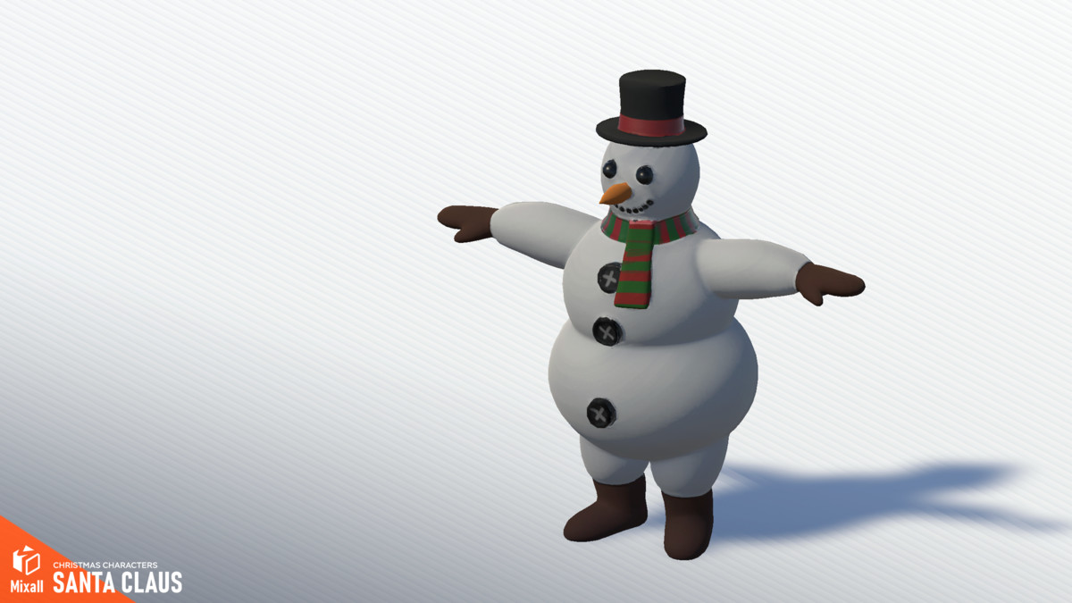 Santa Claus and Christmas characters