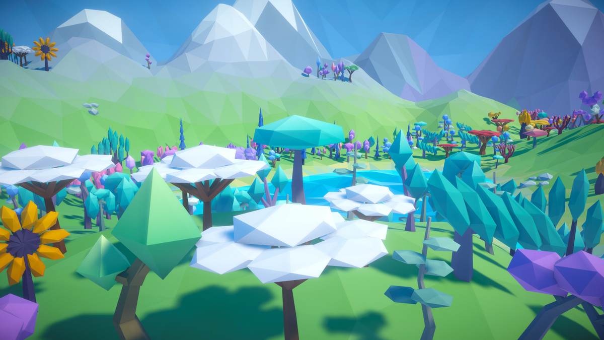 MK Low Poly Trees - Fantasy