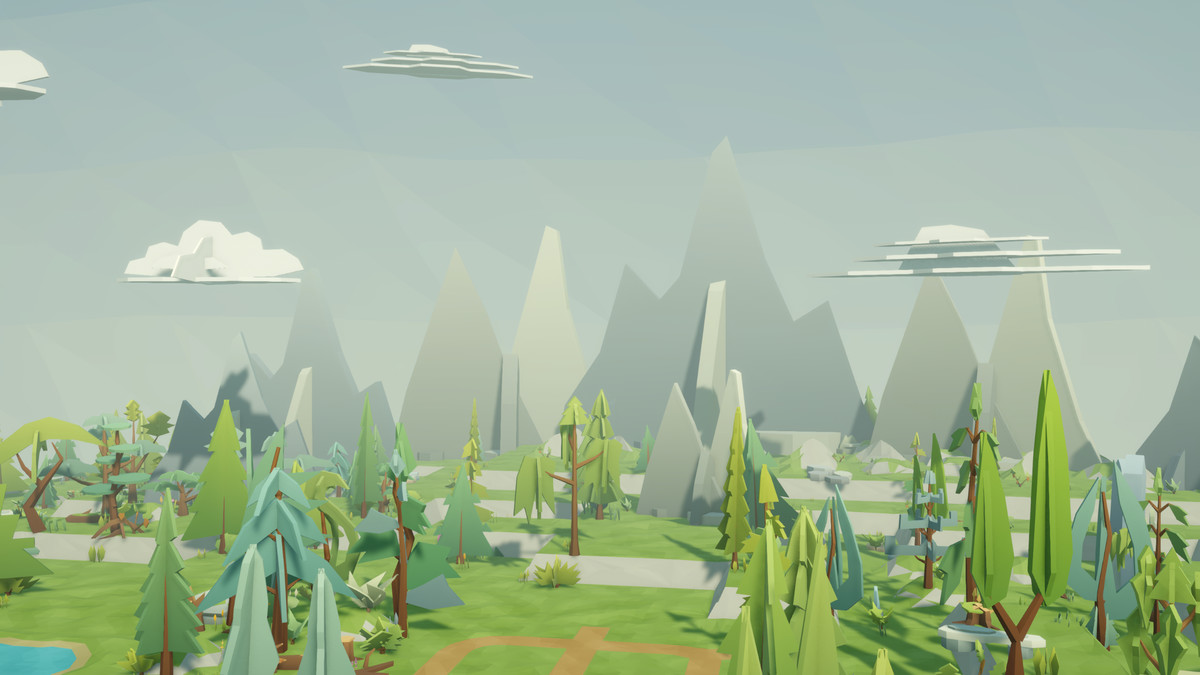 MK Low Poly - Flat Environment