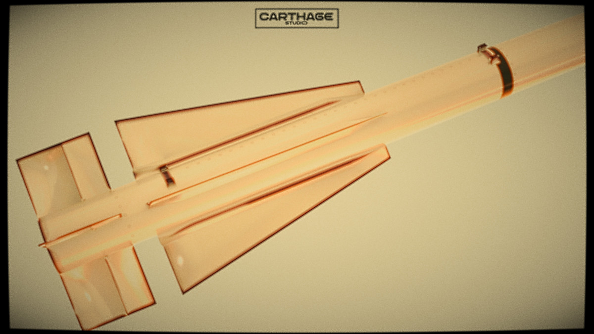Modular lowpoly Missile & Launcher Pack