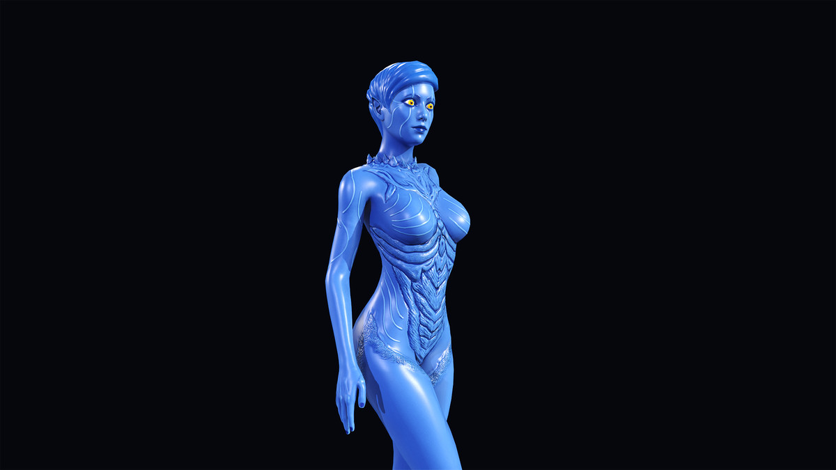 Alien girl