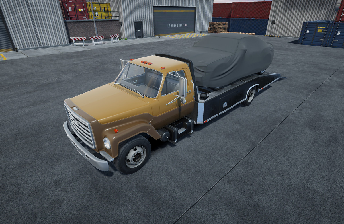 80s Ramp truck