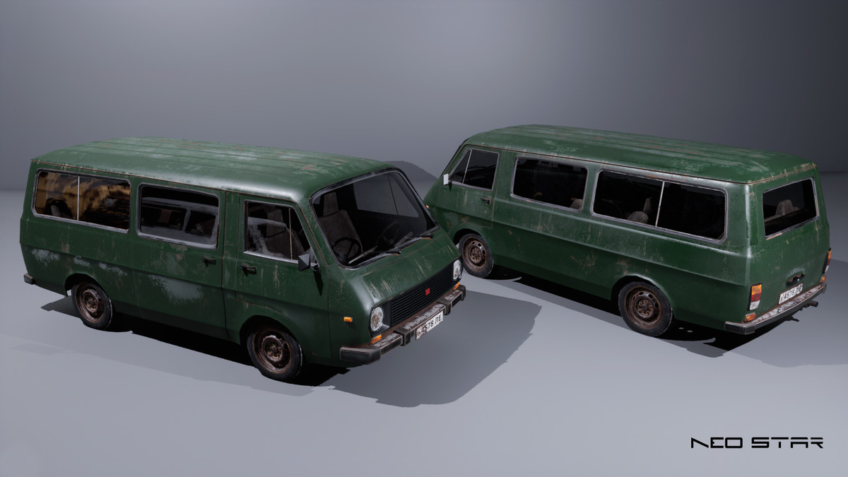 Old Soviet Cars Pack