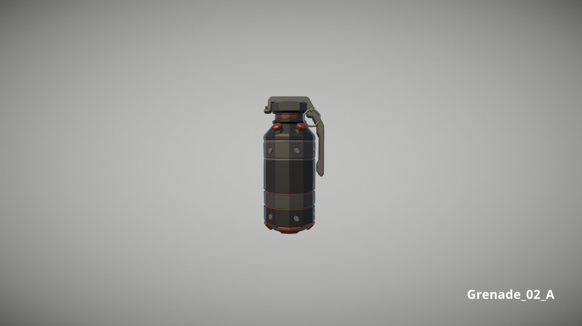 Cyberpunk Armory - Low Poly