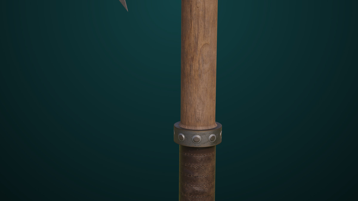 Battle Axe 16 URP HDRP Textures