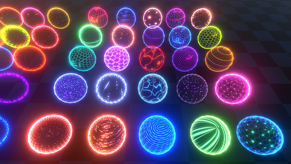 Hologram Shaders 3 in 1 (Fire, Shield, Frozen)