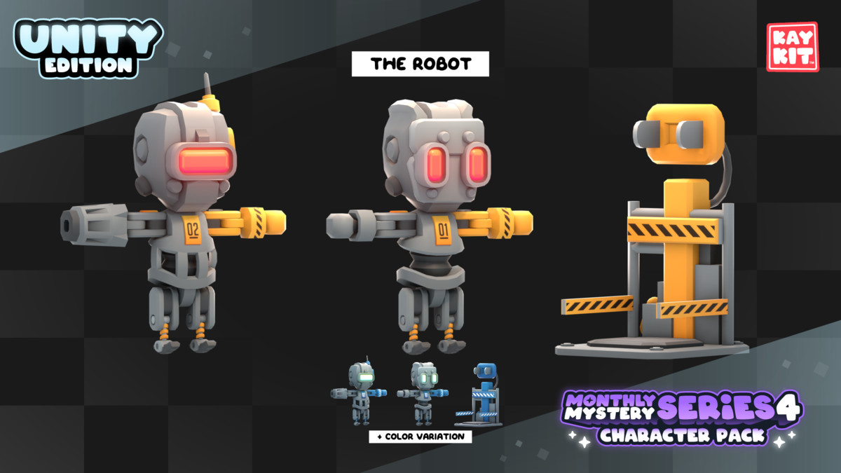 KayKit - Mystery Series 4 (for Unity)